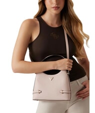 GUESS GIULLY 2 Tasche mit Saffiano-Print und Schultergurt ROSE - Damentaschen - 4