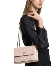 GUESS DARYNA Schultertasche / Umh&auml;ngetasche dunkles Rosenlogo - Damentaschen - 5