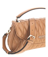 GUESS VALLA Handtasche mit Schulterriemen BEIGE - Damentaschen - 4