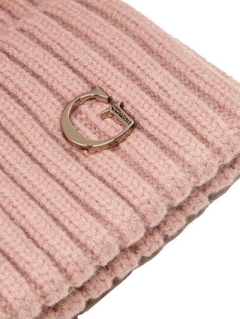 KNITTED Hut mit Umschlag ROSE - M&uuml;tzen/H&uuml;te