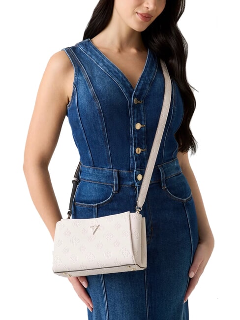 TISHA Handtasche mit Schulterriemen Stein-Logo - Damentaschen