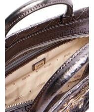 GUESS IDRA Handtasche mit Schulterriemen Zinn - Damentaschen - 3