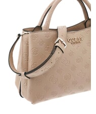 GUESS PHOEBE Handtasche, mit Schultergurt einfach taupefarbenes Logo - Damentaschen - 3