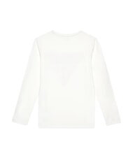 GUESS KIDS Langarm-T-Shirt mit Strasssteinen Salz wei&szlig; - Kinder-T-Shirt - 2