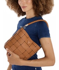 GUESS MAYLEE Mini-Beuteltasche Karamell - Damentaschen - 4