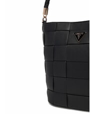 GUESS MAYLEE Mini-Beuteltasche SCHWARZ - Damentaschen - 4