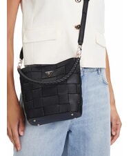 GUESS MAYLEE Mini-Beuteltasche SCHWARZ - Damentaschen - 5