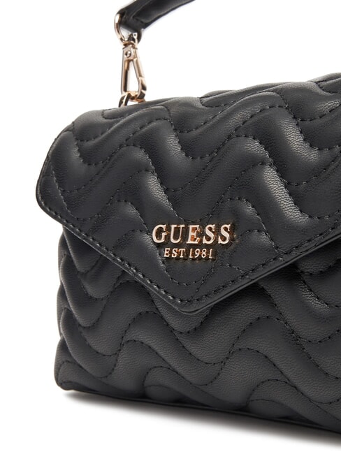 MELISANDRA Mini-Handtasche mit Schulterriemen SCHWARZ - Damentaschen