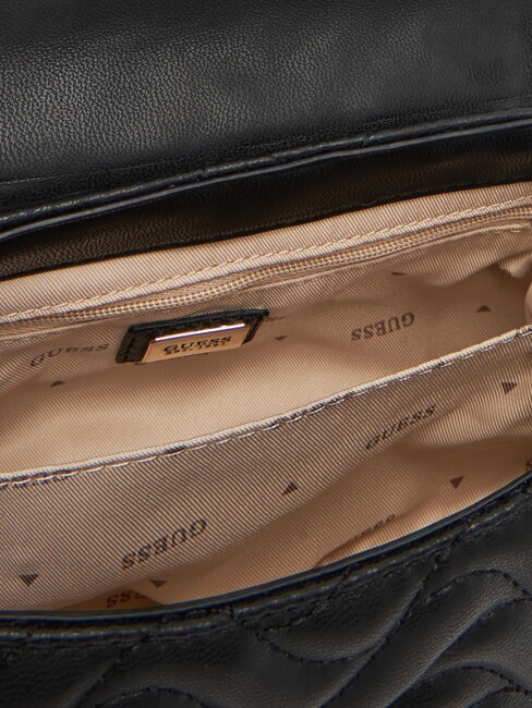 MELISANDRA Mini-Handtasche mit Schulterriemen SCHWARZ - Damentaschen