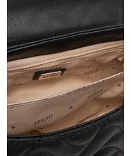 GUESS MELISANDRA Mini-Handtasche mit Schulterriemen SCHWARZ - Damentaschen - 6