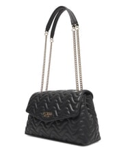 GUESS MELISANDRA Schultertasche / Umh&auml;ngetasche SCHWARZ - Damentaschen - 4