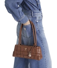 GUESS MARION Umh&auml;ngetasche COGNAC - Damentaschen - 5