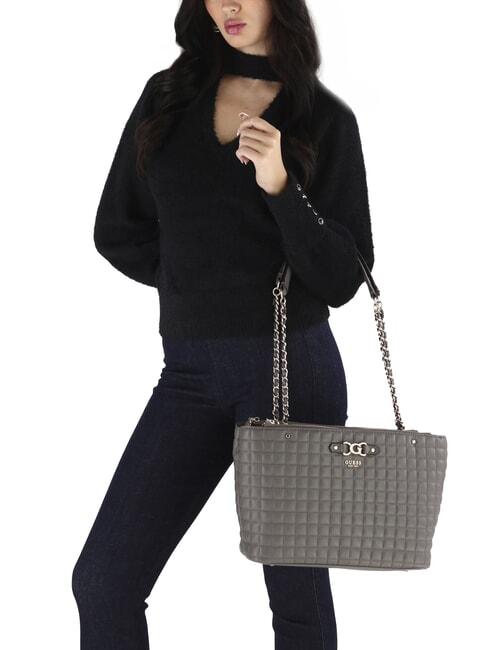 NADIRA Schulter-Eink&auml;ufer Schiefer - Damentaschen