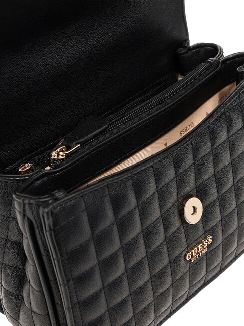 NADIRA Mini-Schultertasche / Umh&auml;ngetasche SCHWARZ - Damentaschen