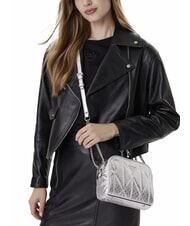 GUESS ALDINA Mini-Schultertasche SCHWARZ - Damentaschen - 4