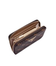 GUESS LAUREL 2 Mittelgro&szlig;e Geldb&ouml;rse mit Rei&szlig;verschluss und 4G-Logo - Brieftaschen Damen