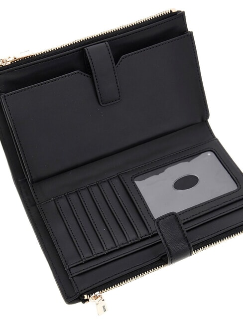 VALLA Gro&szlig;e gesteppte Geldb&ouml;rse SCHWARZ - Brieftaschen Damen