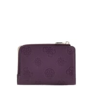 GUESS LAUREL 2 Mittelgro&szlig;e Geldb&ouml;rse mit Rei&szlig;verschluss Weinlogo - Brieftaschen Damen - 4