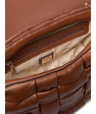 GUESS MARION Gewebte Schultertasche mit Schulterriemen COGNAC - Damentaschen - 6