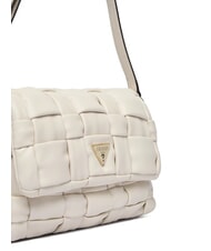 GUESS MARION Gewebte Schultertasche mit Schulterriemen Gut - Damentaschen - 3