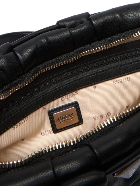 MARION Gewebte Schultertasche SCHWARZ - Damentaschen