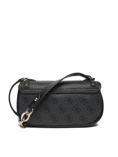 DEA Kleine Umh&auml;ngetasche mit Klappe Kohle - Damentaschen