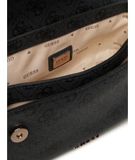 GUESS DEA Kleine Umh&auml;ngetasche mit Klappe Kohle - Damentaschen - 6