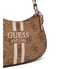 GUESS NOELLE Logo-Schultertasche mit Aufdruck MILCH-LOGO - Damentaschen - 3