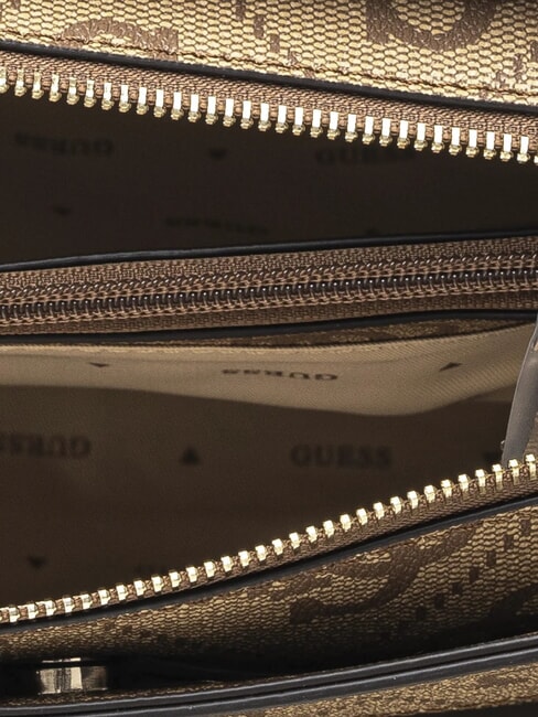 NOELLE 2 LUXURY Handtasche mit Schulterriemen MILCH-LOGO - Damentaschen