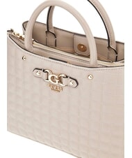 GUESS NADIRA Gesteppte Handtasche mit Schulterriemen helltaupe - Damentaschen - 5