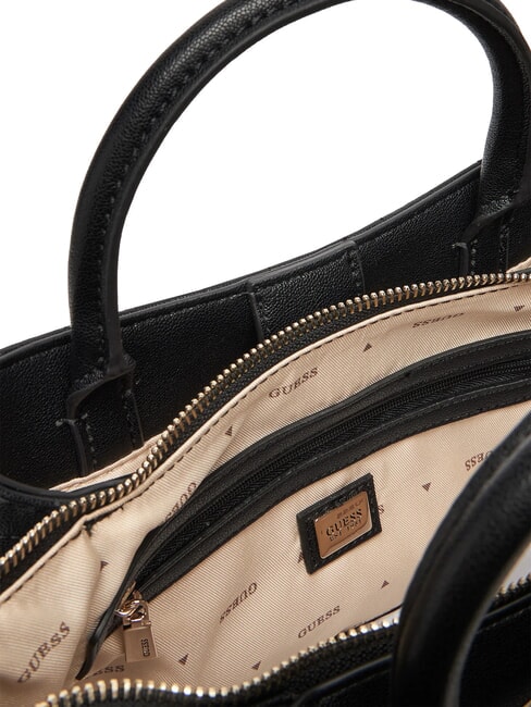 NADIRA Gesteppte Handtasche mit Schulterriemen SCHWARZ - Damentaschen