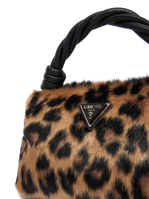 SHAIDA Handtasche mit Tiermuster Leopard - Damentaschen