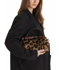 GUESS SHAIDA Handtasche mit Tiermuster Leopard - Damentaschen - 5