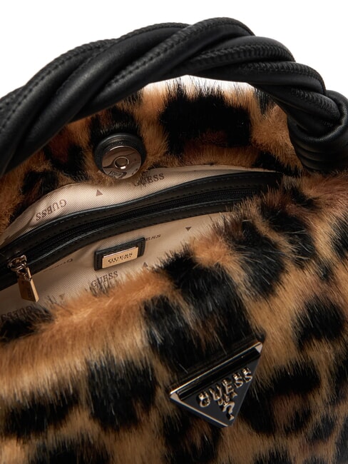 SHAIDA Handtasche mit Tiermuster Leopard - Damentaschen