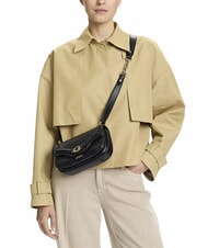 GUESS DEA Schultertasche mit Klappe SCHWARZ - Damentaschen - 5