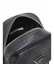 GUESS MILANO Mini-Tasche mit 4G-Logo-Aufdruck SCHWARZ - Umh&auml;ngetaschen Herren - 6