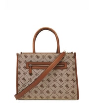 GUESS NEDA Tragetasche aus Jacquard-Stoff - Damentaschen