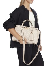 GUESS IDRA Gesteppte Handtasche mit Schulterriemen SCHWARZ - Damentaschen - 6