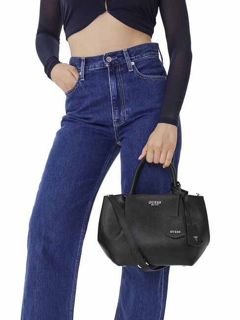 AMORETTE Handtasche mit Schulterriemen SCHWARZ - Damentaschen