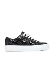 GUESS JLOVE Gl&auml;nzende Turnschuhe SCHWARZ - Damenschuhe - 2