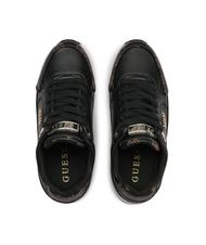 GUESS MOXEA Turnschuhe Frau SCHWARZ BRAUN - Damenschuhe - 5