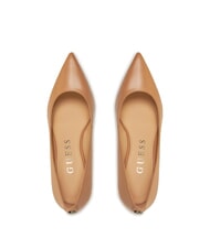 GUESS BRAVO4 Lederdekollet&eacute; Sand - Damenschuhe - 4