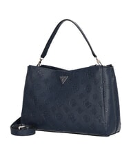 GUESS TISHA Handtasche mit Schulterriemen Mitternachtslogo - Damentaschen - 2
