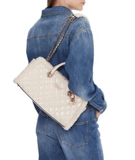 GUESS CRISTI gesteppte Tasche mit Doppelfunktion Gut - Damentaschen - 5