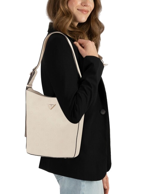 CRESIDIA Beuteltasche mit Clutch Knochenlogo - Damentaschen