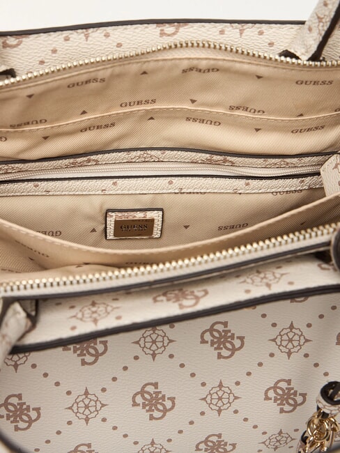 SILIA 2 Tragetasche mit Schultergurt Vanille-Logo - Damentaschen