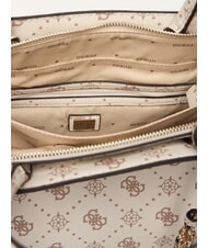 GUESS SILIA 2 Tragetasche mit Schultergurt Vanille-Logo - Damentaschen - 6