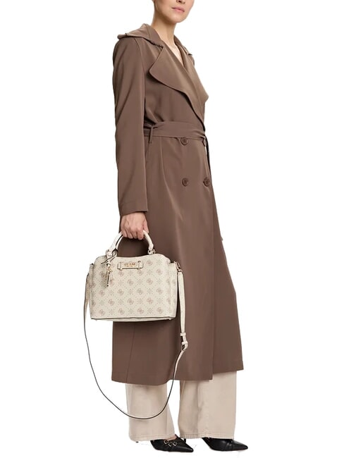 SILIA Handtasche mit Schultergurt Vanille-Logo - Damentaschen