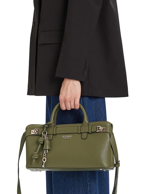 GREGORIA Mittelgro&szlig;e Handtasche mit Schultergurt Oliven - Damentaschen