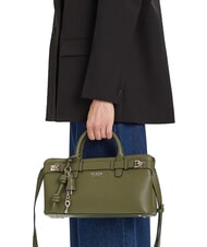 GUESS GREGORIA Mittelgro&szlig;e Handtasche mit Schultergurt Oliven - Damentaschen - 5